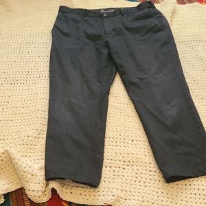 Haggar Black Dress Pants Flat Front Design